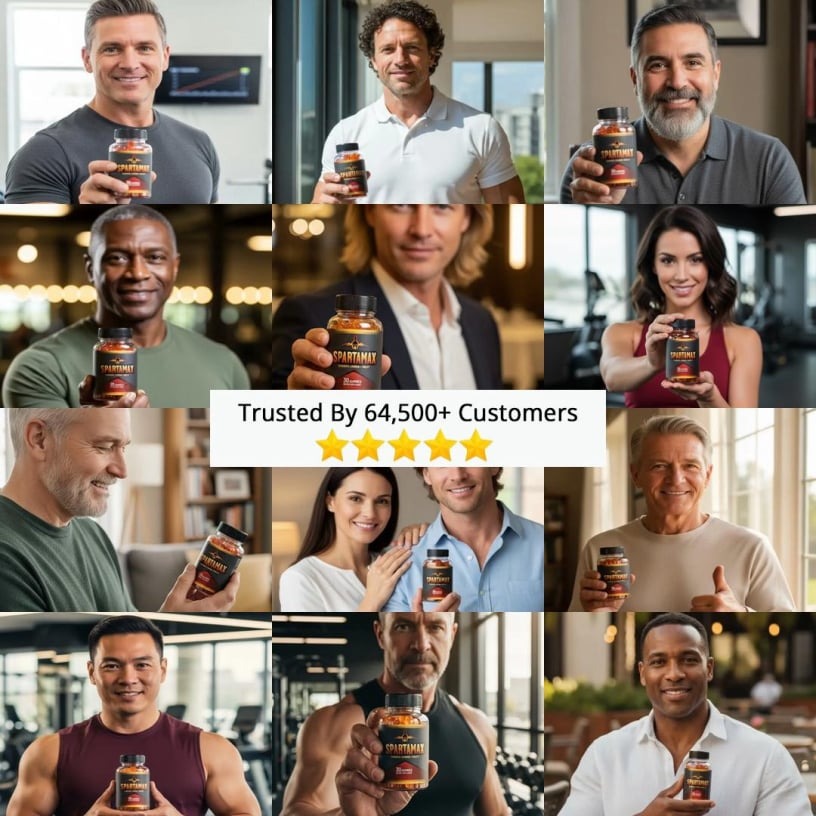 Spartamax gummies supplement for natural stamina, strength, energy, and male vitality support